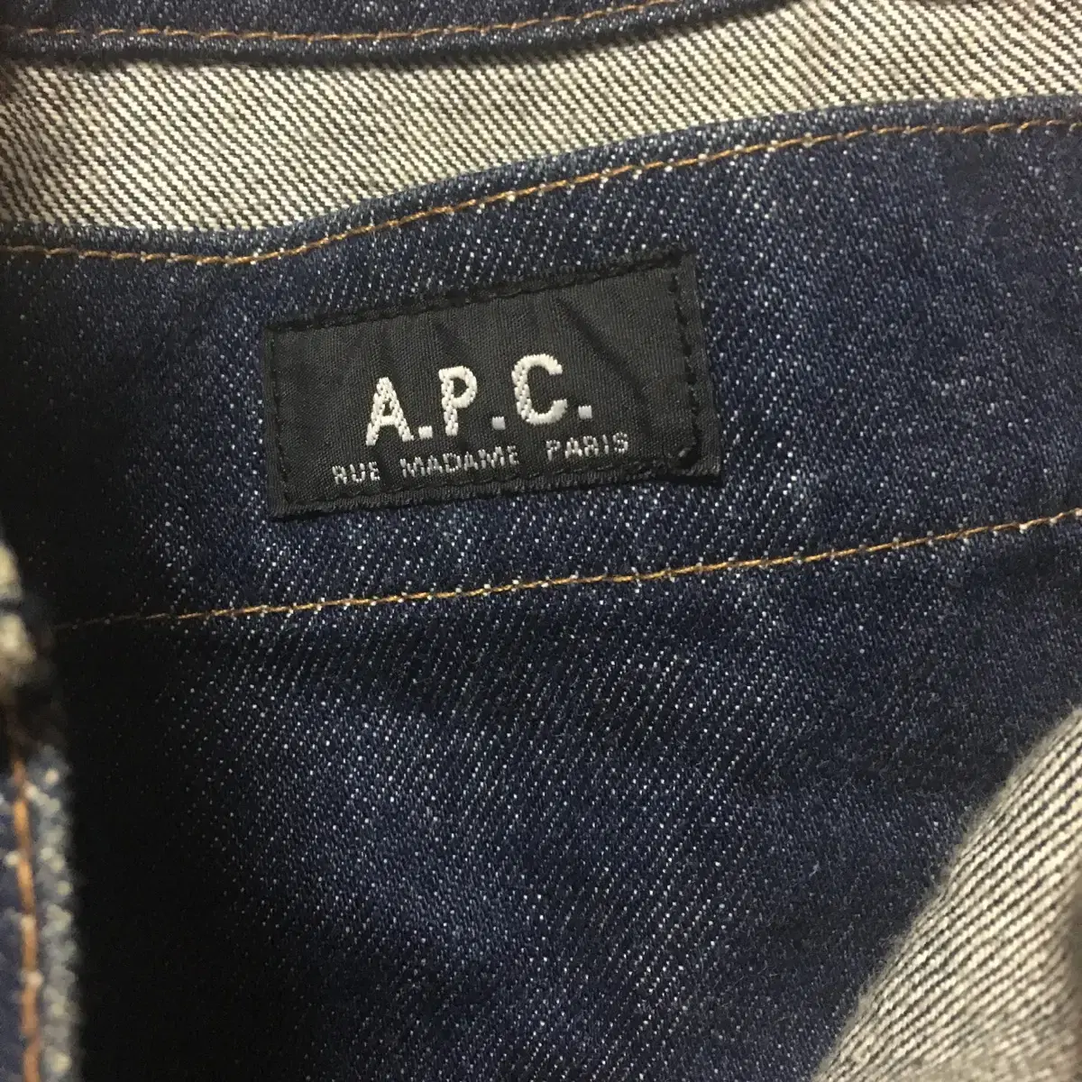 apc 아페쎄 데님에코백