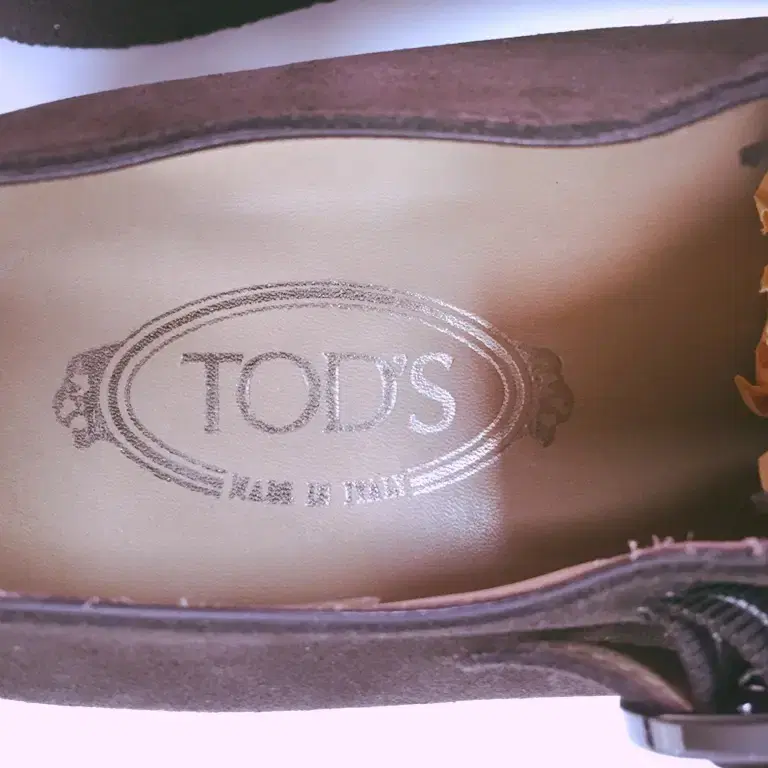 Tods Crepe suede double monk shoes