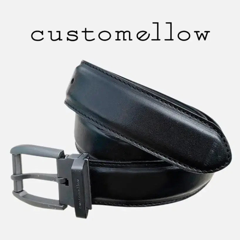 [정품] CUSTOMELLOW 커스텀멜로우 소가죽 벨트(33~37)