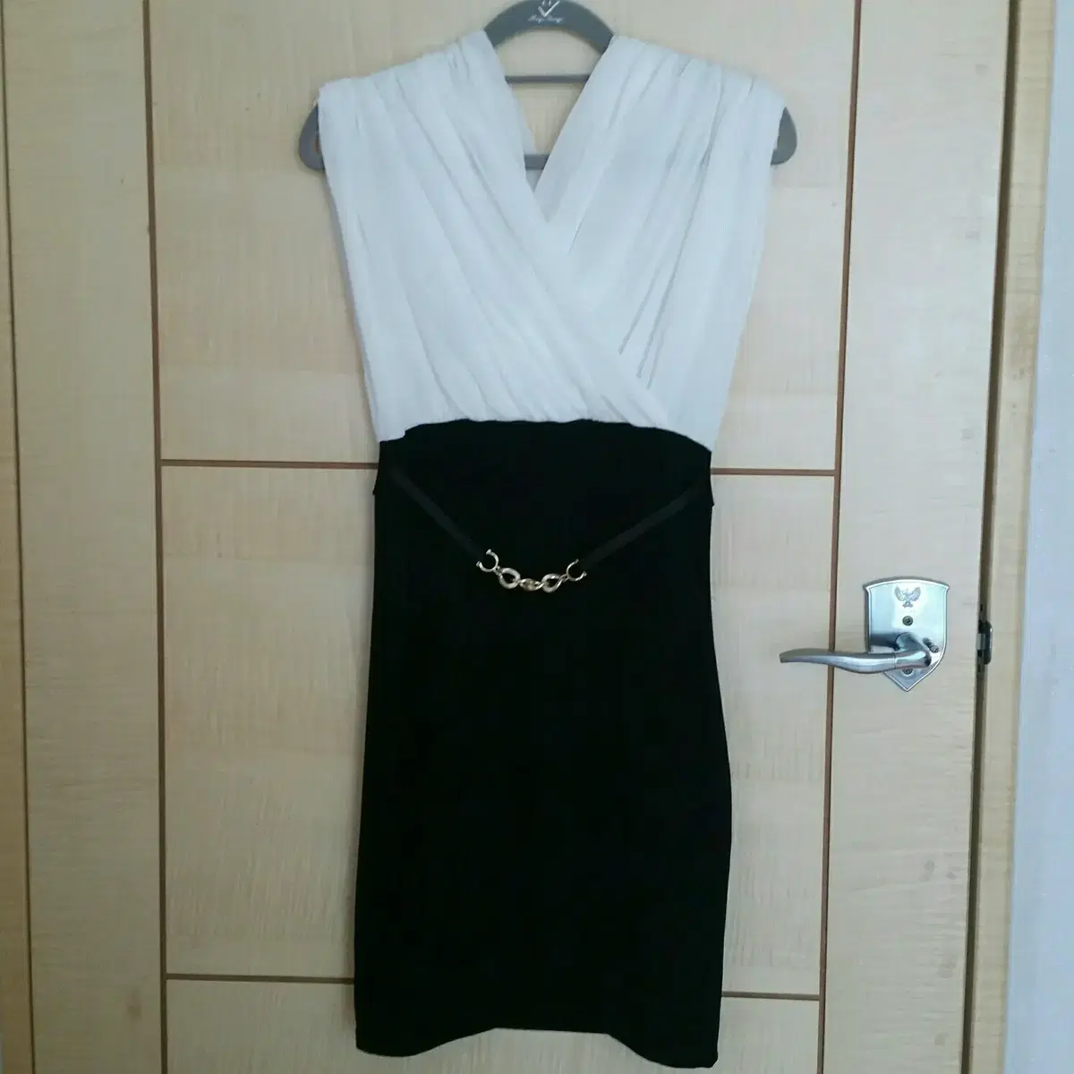 [S] Slender Nanny Recommendation~Keum Chainside Chiffon Chain ONEPIECE