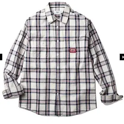 에스피오나지 마일즈 셔츠 Miles L/S shirt red plaid