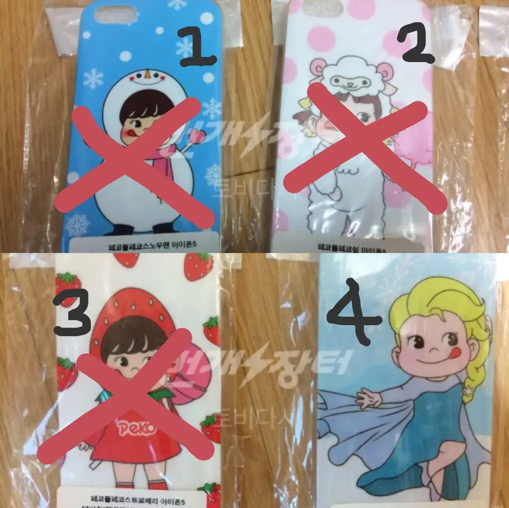 4 types of iPhone 5/5S/5SE Jelly Case Pekochan