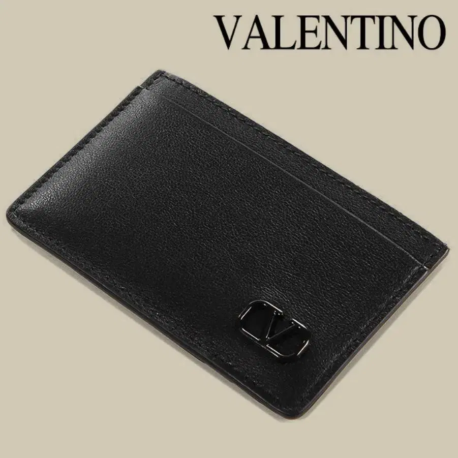 [정품]VALENTINO 발렌티노 송아지가죽 V로고 카드지갑