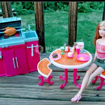 vintage barbie bbq