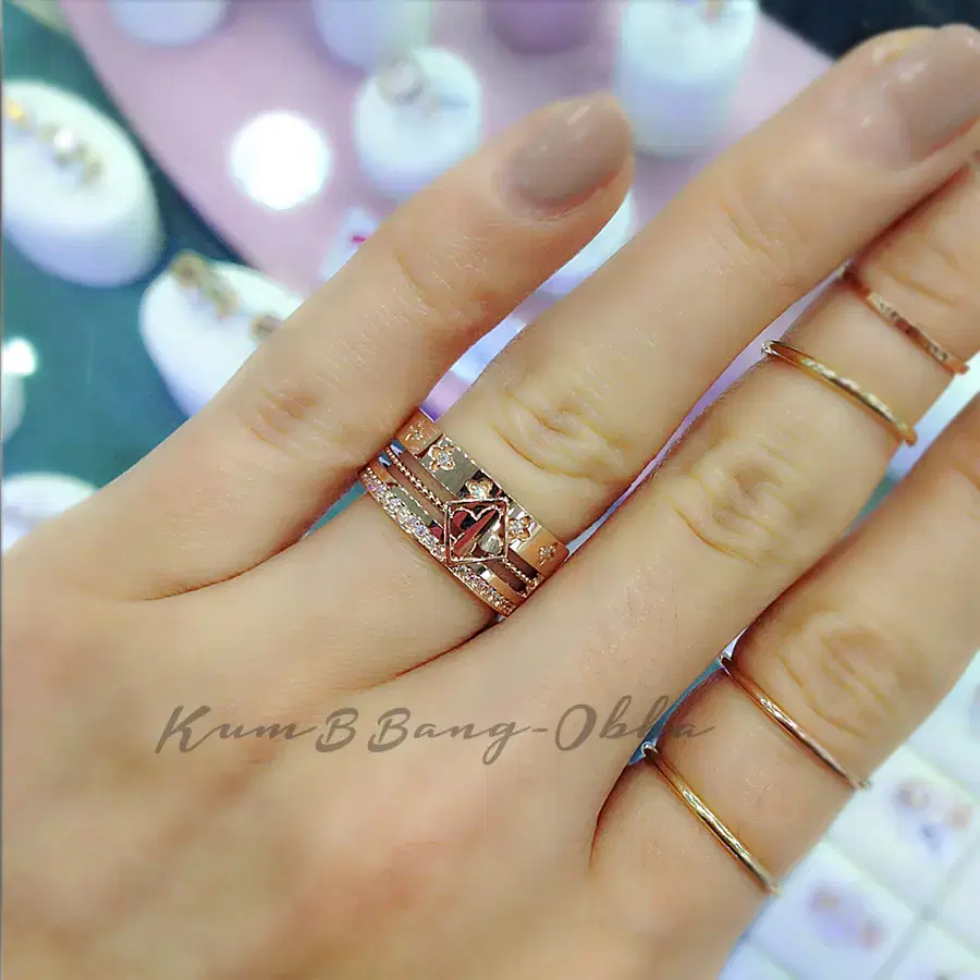 ( keum bun brother ) 14k 18k Ring M271