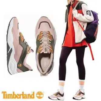 [정품]TIMBERLAND 팀버랜드 텔피빌 핑크 여성용 스니커즈(240)