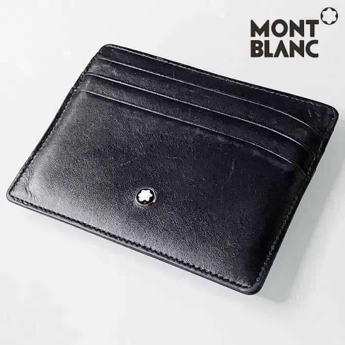 [정품] MONTBLANC 몽블랑 마이스터스튁 6CC 송아지가죽 카드지갑