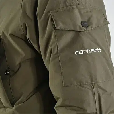 [S] 칼하트 WIP 앵커리지 파카 카키 스몰 새상품 판매 carhart