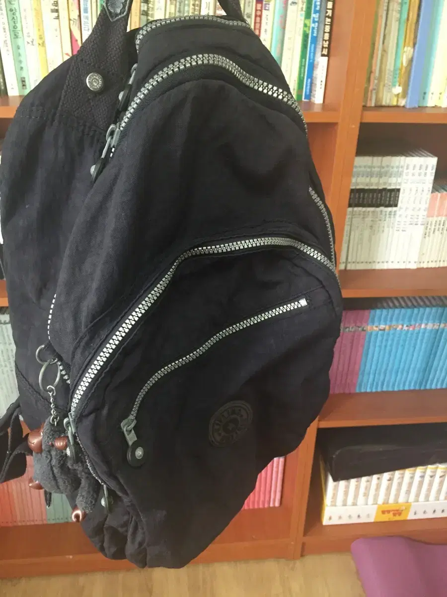 Kipling Navy Backpack