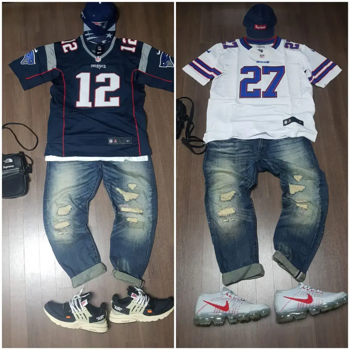 [110] NFL 풋볼져지 L~3xl 원 후드 헬스농구야구하키럭비