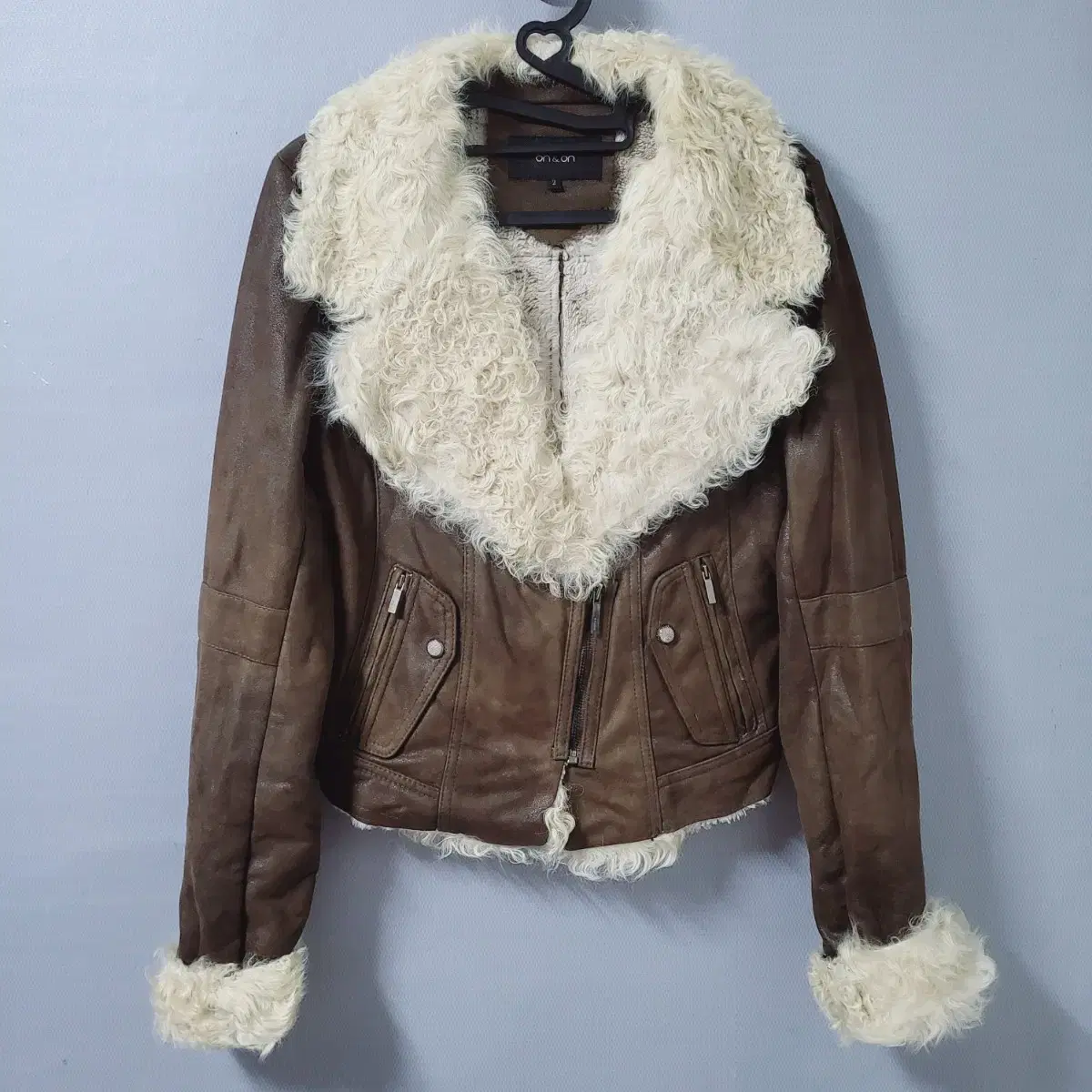 Winter Outerwear Fur Rider Mustang Jacket