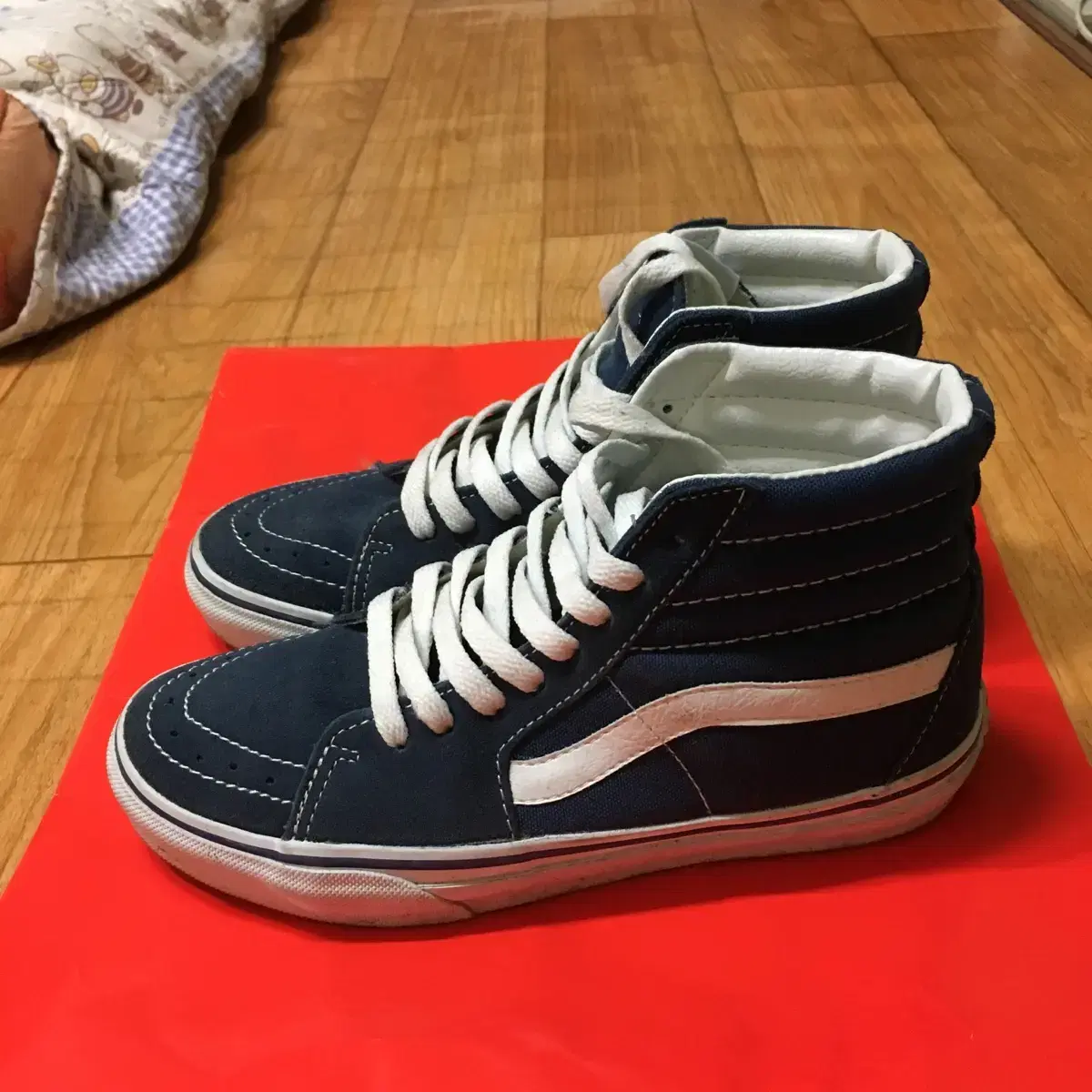 반스 SK8-HI(225, NAVY)