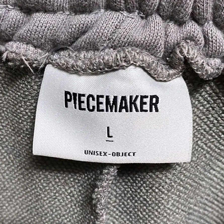 [정품] PIECE MAKER 피스메이커 와이어 스웨트 조거팬츠(L)