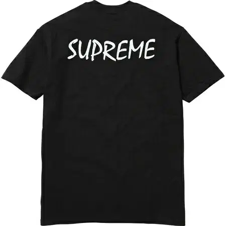 [M] 슈프림 16SS 세인트 아이즈 맥주 티 블랙 미디움 새제품 Supreme