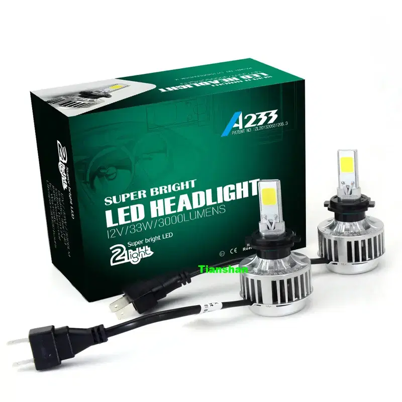 LED H7 헤드 라이트 66W 6000lm 6000k