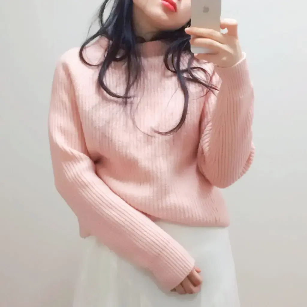 Knit2+1/ Precle Baby Pink Knit