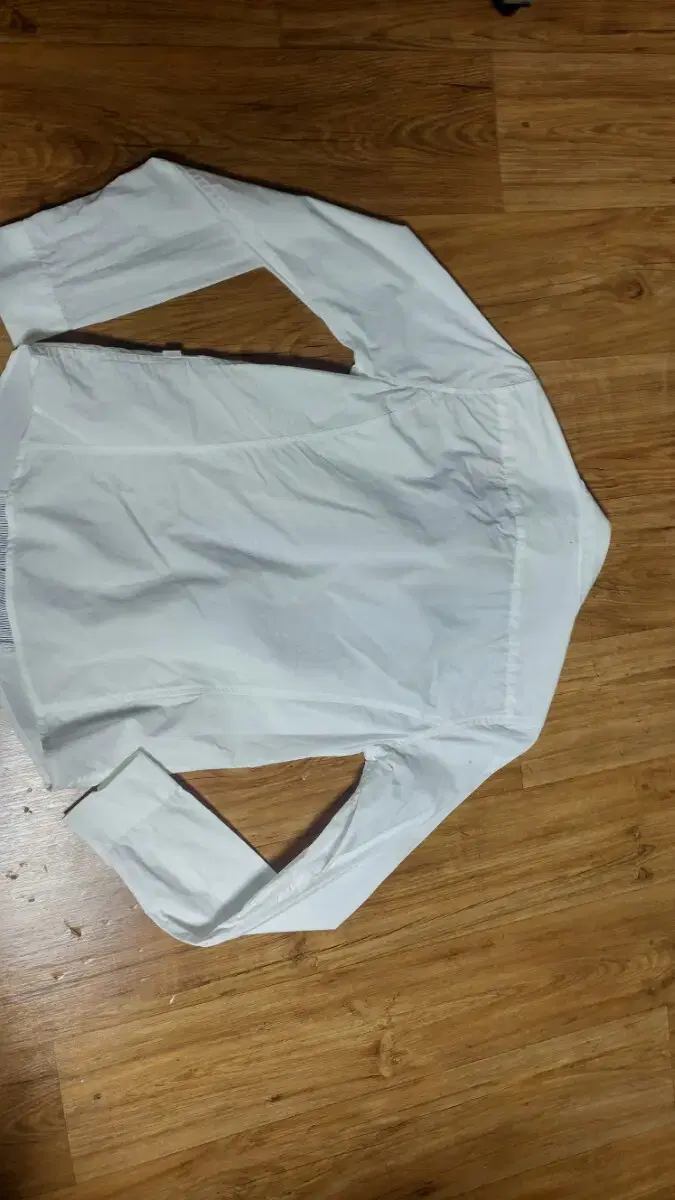 [S] Maru White Shirt Layered White Shirt Men's Shirt XS S 85 90