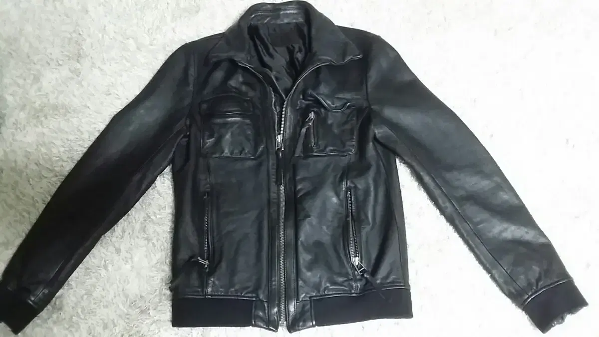 [M] Lepieton (리피에톤, lepieton) leather jacket bloom size M