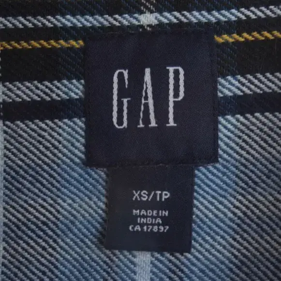 GAP 체크 셔츠