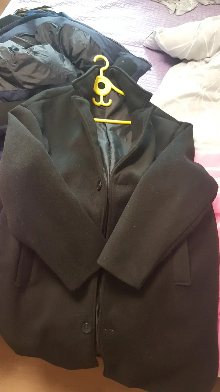 This is a black coat