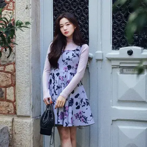 밀크코코아 1460. lavender rose dress