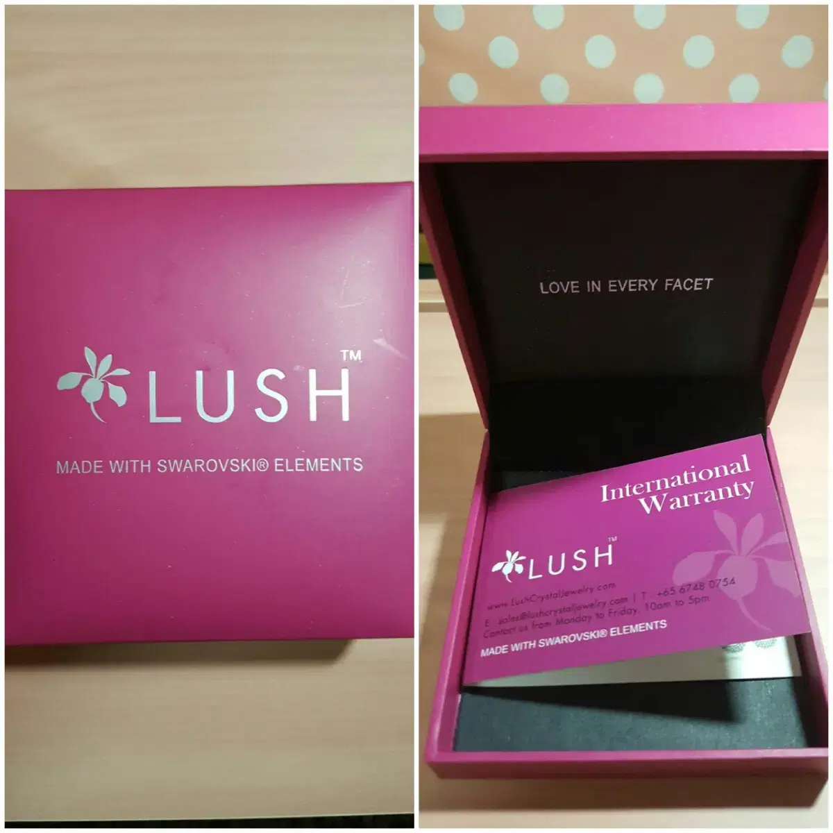 LUSH 목걸이 판매합니다