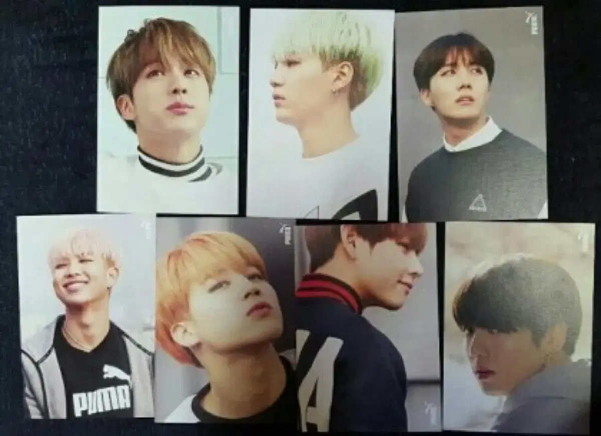 BTS Puma Photocard