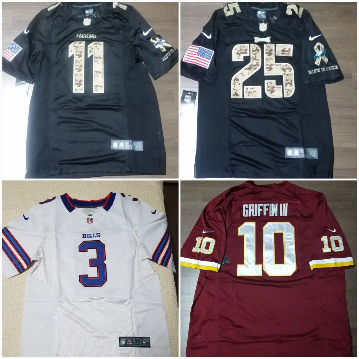 NFL 풋볼져지xl~4xl 빅사이즈 힙합  스트릿 오버핏 mlb nba