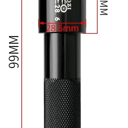 헤드업 22.2mm to 28.6mm 자전거 레드