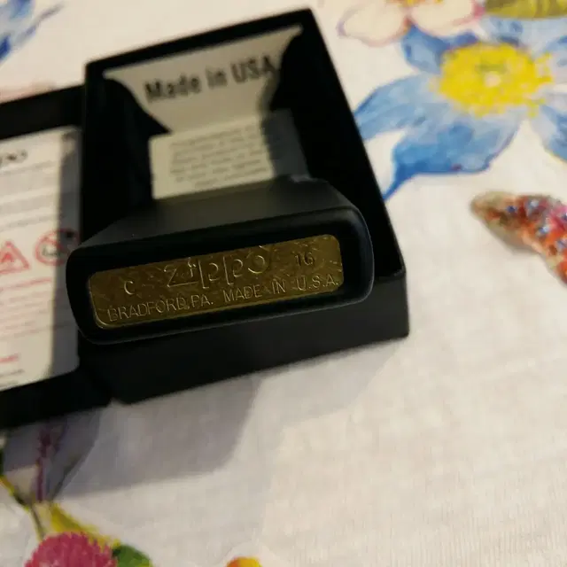 정품 218ZL ZIPPO LOGO 미개봉 새 지포라이터