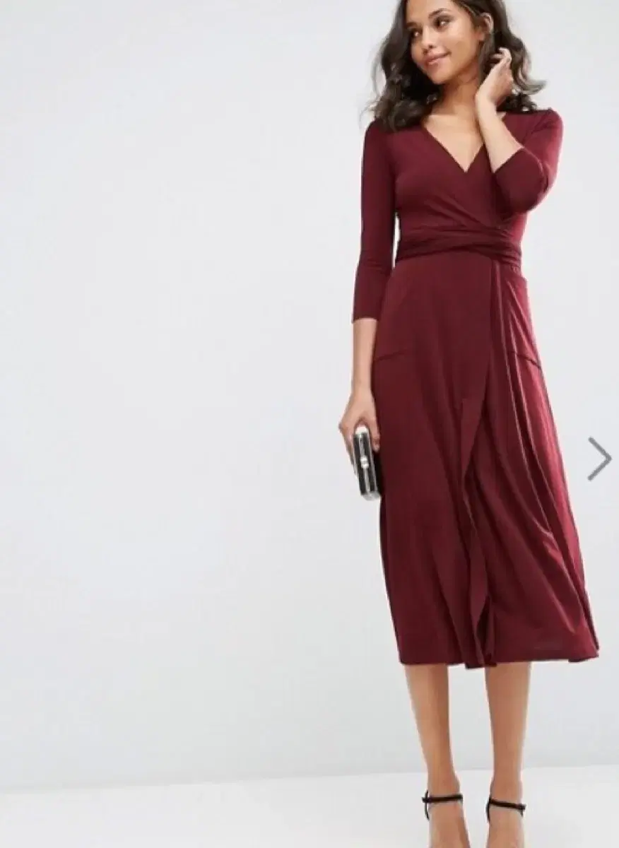 ASOS ASOS Lab Skirt. Wine Black Two Colors