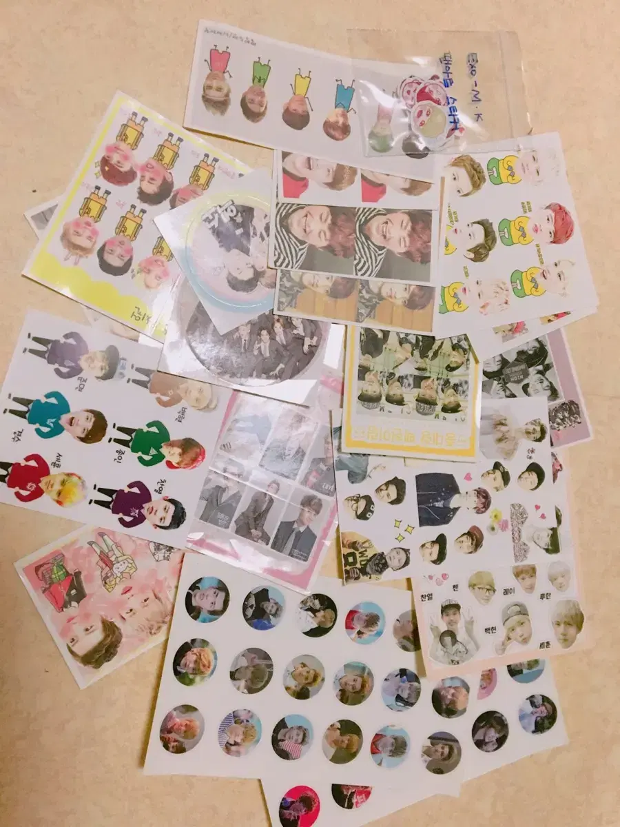 EXO EXO Photo Stickers