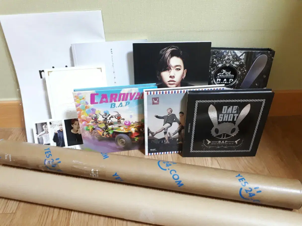 B.A.P merchandise album, sold at official goods 