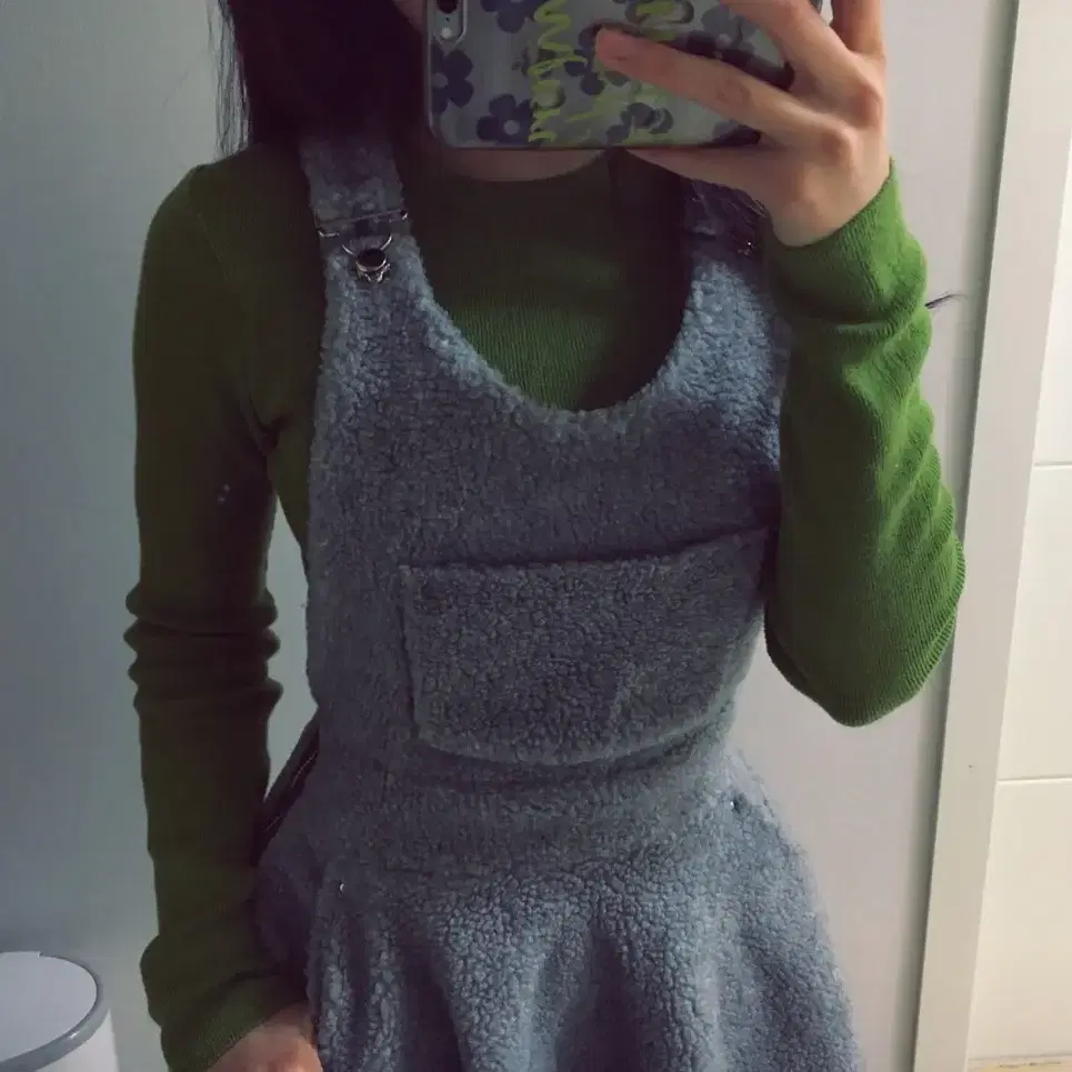 더센토르 SHEEP FLARE OVERALL-gray