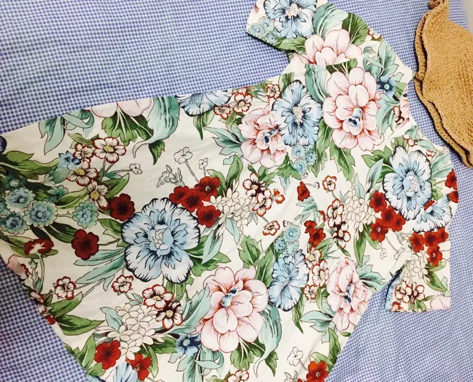 Flower print mini ONEPIECE