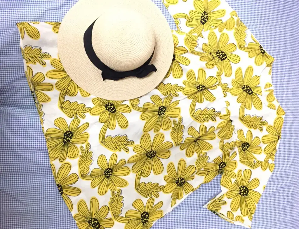 Flower pattern mini ONEPIECE 💛