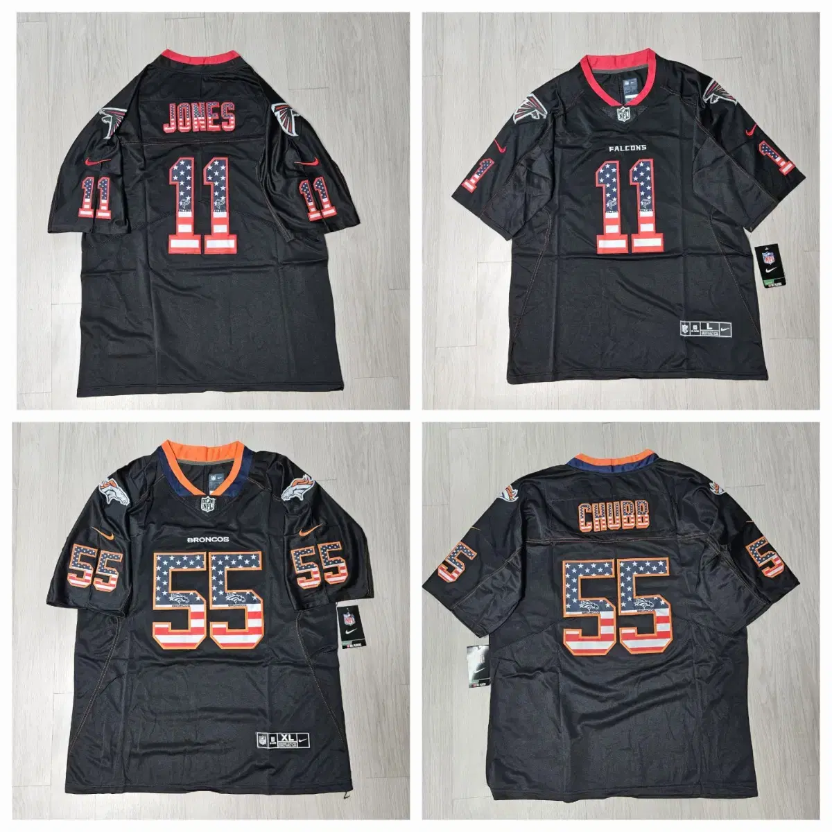 [4XL] NFL 나이키 풋볼져지 슈프림 하키 헬스 챔피언 쇼미 빅사이즈