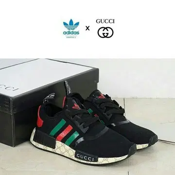 Ua adidas x hotsell gucci nmd r1 black