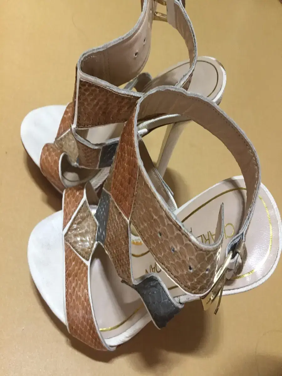 Charles Jourdan high-heeled sandals, European luxury shoes