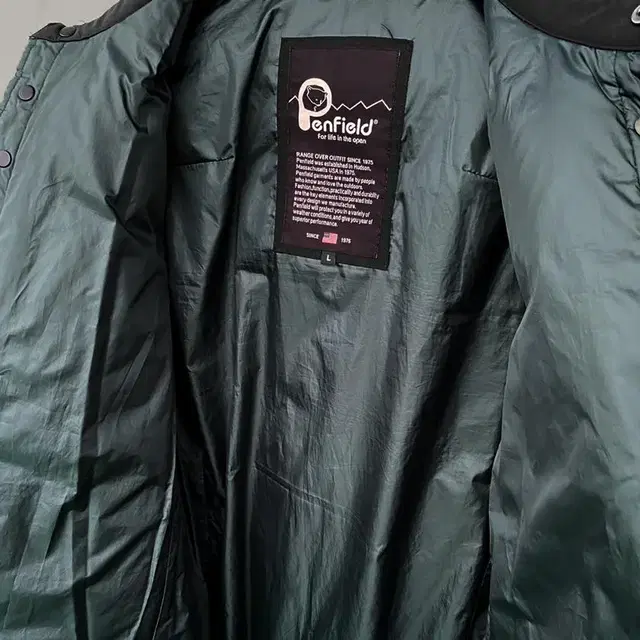 [정품] PENFIELD 펜필드 퀼티드 누빔 패딩자켓(L)