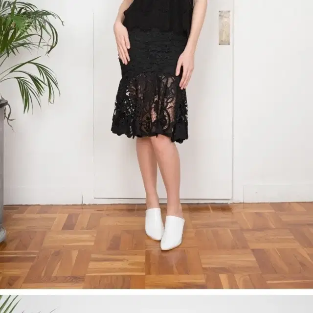 another a lace skirt