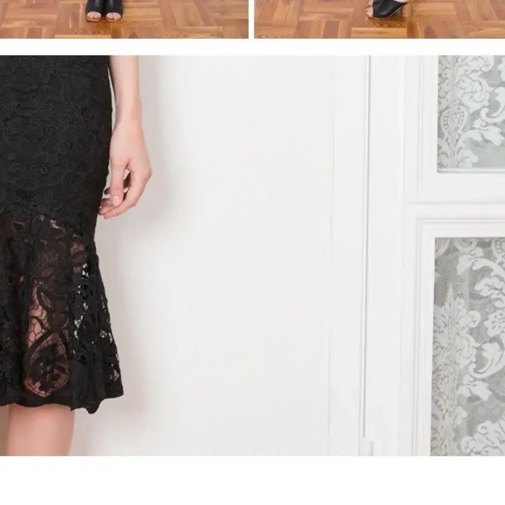 another a lace skirt