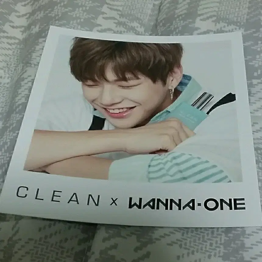 워너원 강다니엘 클린 폴라로이드 + 클린 바디로션