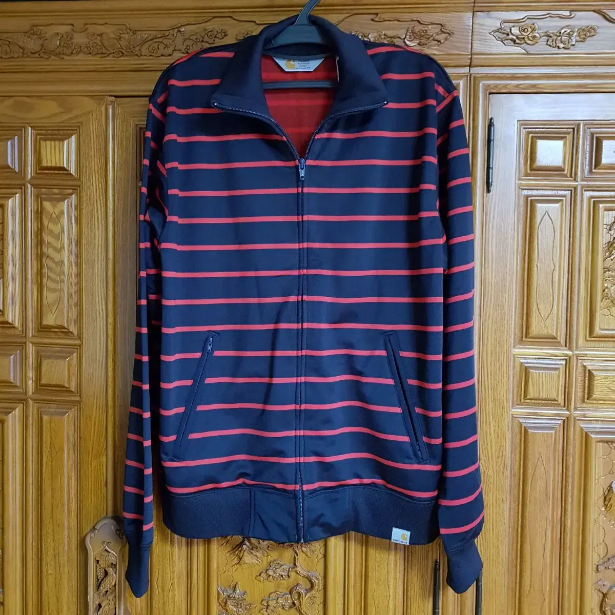 [S] Calhart WIP Maritim Track Jacket Jersey S Small New for Sale