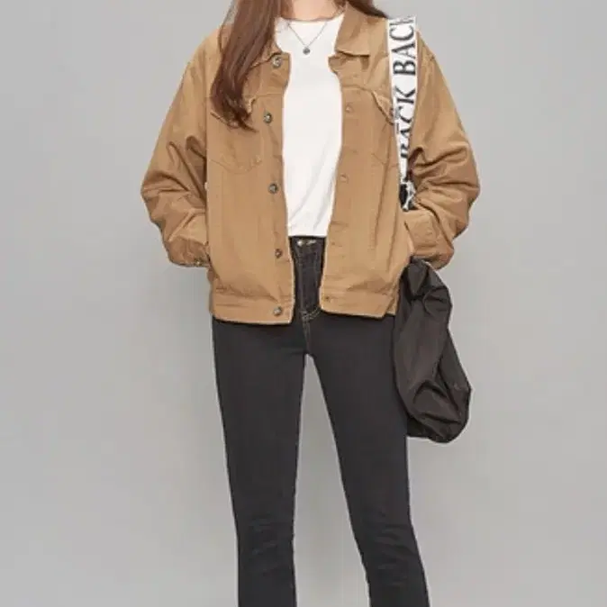 에이인 casual pocket cotton jacket