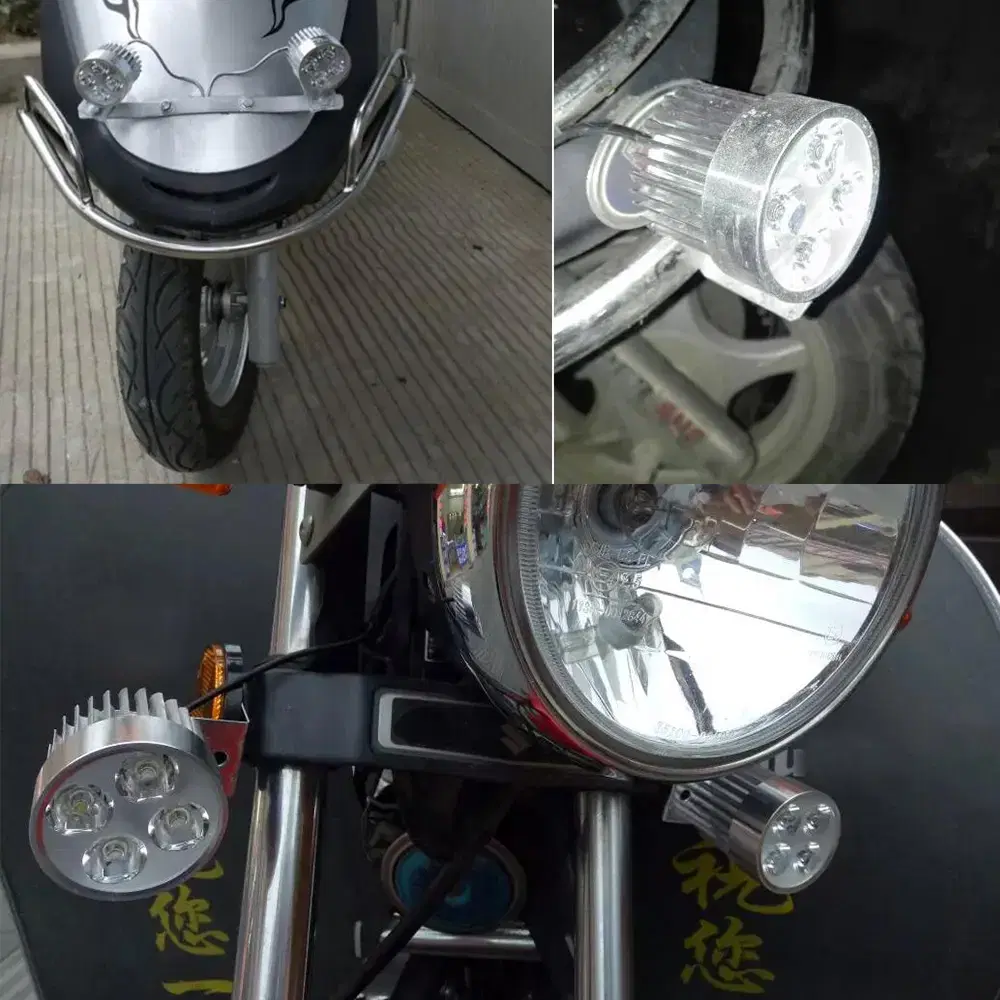 LED 안개등 6000k 1200lm 9w 9v~85v 신품