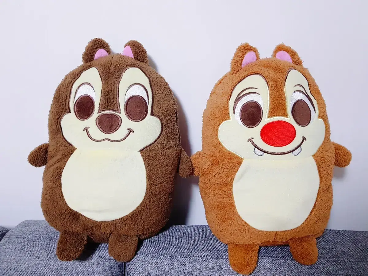 Chip & Dale Large Dolls