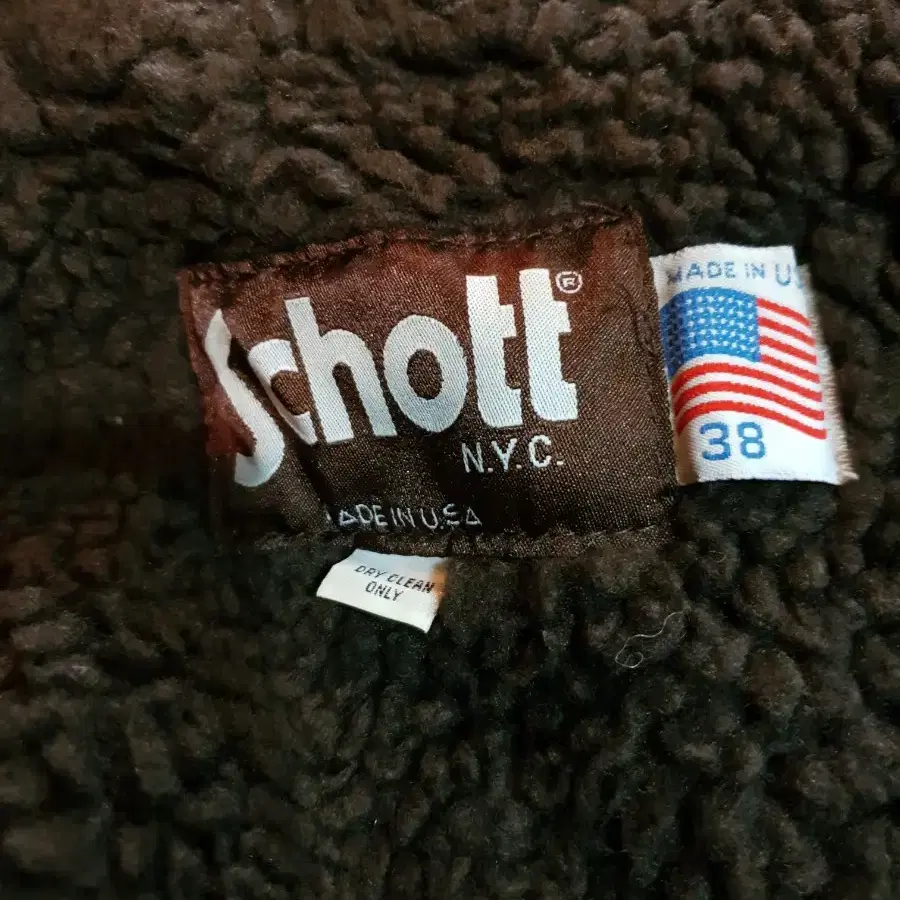 [100] schott 쇼트 nyc 울 맥코트 양털안감