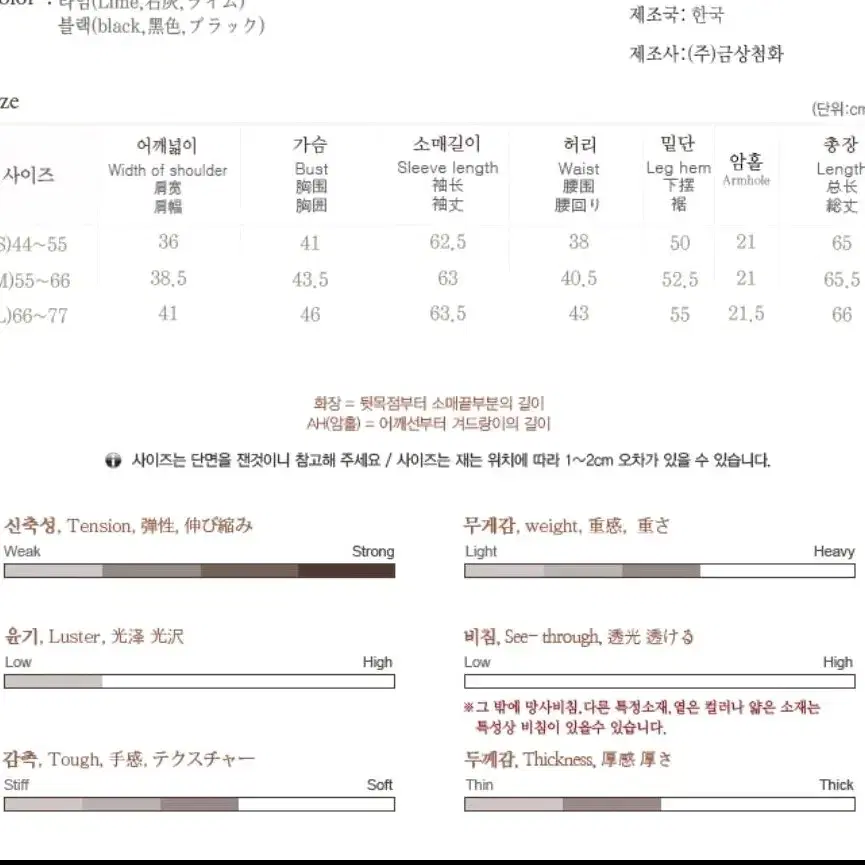 [66~77] 금찌체크블랙자켓