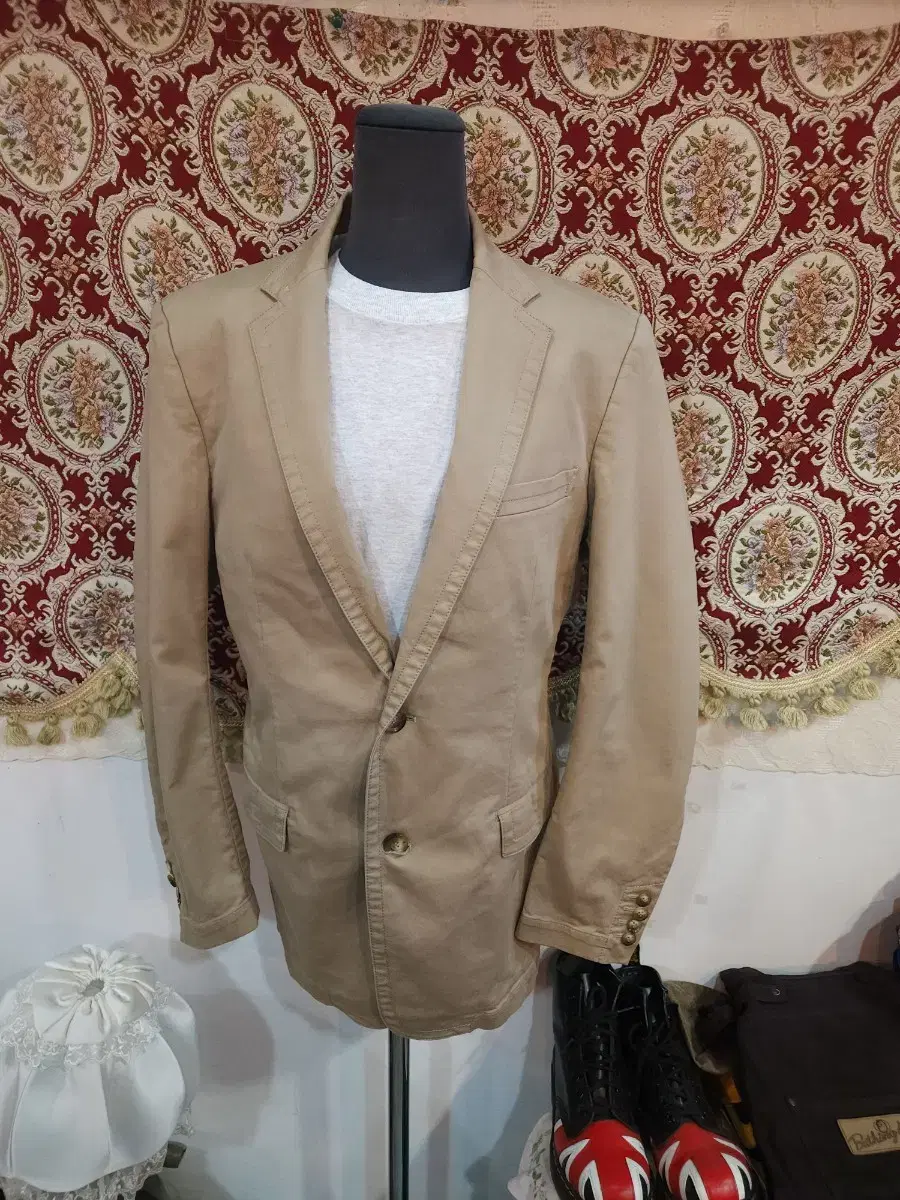 Ermenegildo Zegna Beige cotton blazer